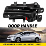 Interior ide Bezel Door Black Handle For Left F/R Sedan 2010-2013 Kia Forte