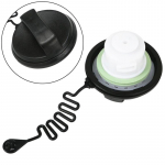 For Focus Maintenance Black Fuel Tank Cap Easy tall Fuel Cap Car Accessories ABS Plastic Direct Replacement