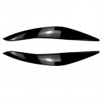 M63K-BMW 5. seeriale F10 F11 varajane 2011-2014 Esitulede katte kaunistusriba Kulmukaane katte kleeps Glossy Black