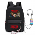 Stranger Things Koolikott USB-laadimisega seljakott KTB 42*14*31cm