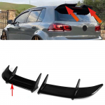 Volkswagen Golf 6 MK6 Tagaspoiler L&auml;ikiv Must Tiib GTI R Dekoratiivne Osa Gloss Black GTI
