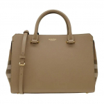 Burberry logo print reguleeritava &otilde;larihmaga nahast crossbody k&auml;ekott naistele kastanipunane 80844841 Basic Set (Bag+Dust Bag)
