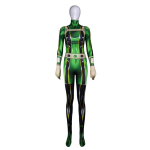 Anime Minu kangelaste Akadeemia cosplay konn ploomivihma puhumas sukkp&uuml;ksid Halloweeni kost&uuml;&uuml;m lastele t&uuml;drukute kombinesoon 180 green