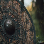Viking Shield Norse Drake, Vikingi seinakaunistus, kodukaunistus, isadep&auml;eva kingitus talle, k&auml;sitsi valmistatud, seinavaibad