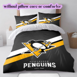 J&auml;&auml;hoki Logo Muster Voodipesu Tekikott Komplekt Tekikott Padjap&uuml;&uuml;r Kodu Kaunistus S&uuml;nnip&auml;evakingitus (1*tekkikott+ 2*padjap&uuml;&uuml;r, ilma t&auml;idiseta) 135x200cm gray