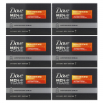 Dove, Men+Care, Skin Defense, 3-&uuml;hes K&auml;te + Keha + Habemeeseep, 6 tk, 106 g (3,75 untsi) iga