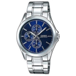CASIO Meeste Standardseeria 39,4 mm Sinine Kell MTP-V302D-2A MTP-V302D-2A Blue Dial