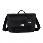 The North Face 14L Super Messenger Lihtne Logo Reljeefne Pandla Risti-keha kott V&auml;litingimustes Meeste kotid Must NN2PR00J Black