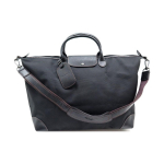 Longchamp Boxford 45 L&uuml;hikese k&auml;epidemega Vabaaja riidest pelmeenikott &Otilde;lakott Suur Unisex kotid Must 1624080001 Basic Set (Bag)