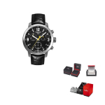 TISSOT 200 Kvartsmehhanism 200m Veekindel Meeste Kell Kell 42mm Must sihver Roostevabast terasest korpus T055.417.16.057.00 Black Dial black