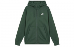 Nike Sportswear Club Fleece Meeste t&auml;islukuga kapuutsiga pusa BV2646-323 2XL roheline