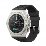 Luksuslik sulamist modifikatsioonikomplekt Samsung Watch 8 Classic 46mm jaoks Metallkorpus Kummirihm Galaxy Watch 8 Classic komplekti tarvikutele Watch 8 Classic 46MM