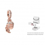 Pandora Moments Peen tammet&otilde;ru ja lehekeheega Ehtetarvikud Naiste Ehted Roosa Kuld 788248CZ Rose Gold