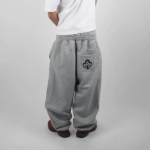 LUXEON Streetwear Y2k Kahekordse V&ouml;&ouml;kohaga Jooksup&uuml;ksid Pokkerip&uuml;ksid Tikitud L&otilde;tv T&uuml;kk Dressip&uuml;ksid Meeste ja Naiste Gooti Hip Hop Vabaaja P&uuml;ksid S