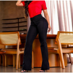 Naiste laienevad venivad teksad moes kitsad kellap&otilde;hjalised k&otilde;rge v&ouml;&ouml;kohaga teksap&uuml;ksid vintage esteetika Y2K punk pikad p&uuml;ksid t&auml;navariided 2025 kevad 2XL must