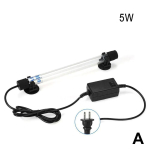 UV-valguse steriliseerimislamp Sukeldatav ultraviolettsterilisaator Vee desinfitseerimine akvaariumi kalapaagi tiigi jaoks 5W 7W 9W 11W 13W black