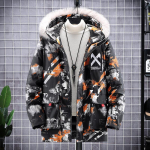 Meeste talvemood paks jakk Mantel vabaaja kapuutsiga parkjakid Meeste meeste pealisriided 12XL pluss suurus 10XL must