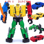 Haizhixing 6 &Uuml;HES UUSIMAD Muundatavad M&auml;nguasjad Anime Devastator Tegevuskuju KO G1 Roboti Lennuki Inseneris&otilde;iduki Mudel Poistele Lastele