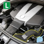 2012-2017 X166 W166 Mercedes-Benzile GL350 ML350 GLS350d &Otilde;hufiltri Sisselaskevooliku Toru Toru OEM: 6420948797 6420948897 Left 6420948797