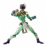 17cm Anime JoJo Kuju Lilla T&auml;ht Platinum Tegevuskuju star platinum kuju Eemaldatav Kuju Seisev Mudel Kaunistus M&auml;nguasi Kingitus 17CM