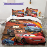 Mater Trailer Service Teki- ja padjap&uuml;&uuml;rikomplekt on t&auml;iuslik poiste- ja t&uuml;drukute magamistubade kaunistamiseks. 200x220cm