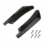 Uus 2 tk K&uuml;lgspoileri Difuusori Canardid Valance Tagumise Kaitseraua Huule Wrap Splitter A3 A4 S3 S4 B7 B8 B9 RS S-LINE Autotarvikutele must