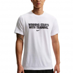 Nike Dri-Fit FW25 Kerge Hingav Kiirkuiv L&uuml;hikeste Varrukatega T-s&auml;rk Meeste topid HV4188-100 L