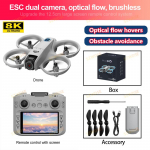 UUS GT3 Max Mini Droon 8K GPS Professionaalne HD &Otilde;hufotograafia Puldi lennuk HD Topeltkaamera Neljarootoriga Undamine M&auml;nguasi