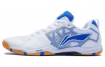 Li Ning Libisemisvastased Kulumiskindlad Hingavad Madalad Lauatennisejalatsid Meeste Valge Sinine APPT009-1 38