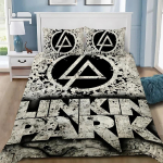 Tekikate Padjap&uuml;&uuml;r Rokkansambel Linkin P-Park Voodipesukomplekt PoissT&uuml;druk Magamistoa Kaunistus LasteKingitus &Uuml;heInimese KaheInimese Suur Suurus 140x200cm