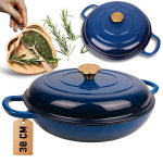 Emailitud Lame Malmpott 30cm 3L Hage Sinine