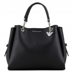 Emporio Armani Logo Nahast K&auml;sikott Naiste kott Must Y3D159-YFN6E-81386 Basic Set (Bag+Dust Bag)