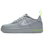 (GS) Nike Air Force 1 '07 LV8 'Particle Grey Volt' Laste DD3227-001 EU 36