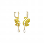 Swarovski Ikooniline Luige Seeria Tilgakujulised Luige K&otilde;rvar&otilde;ngad Naistele Kuldne 5647543 kuld
