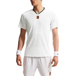 Nike Court Slam Dri Fit T&auml;iustatud Kiiresti Kuivuv Kootud Hingav Tennise T-s&auml;rk Meeste Topid IB1015-100 XL white