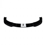 BMW 5. seeriale E60 E61 525i 530i 540i 550i M Sport 2003-2010 Esikaitseraua Spoileri Huul S&uuml;sinikkiust Ilme/L&auml;ikiv Must Splitter Glossy Black