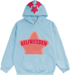 Ameerika t&auml;navamoe Y2K trendikas br&auml;nd retro hip hop AELFRICEDEN t&auml;hemustriga kapuutsiga vabaaja spordikampsun 3XL gray