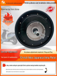 AIMA Xinri elektriline jalgratas 1000W 60/72V 10-tollise mootoriga 10 inch 48V/60V 800W Left Drum Brake 60 Degree gray