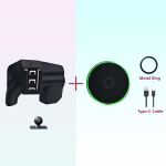 Volvo XC40 2020 2021 2022 2023 2024 jaoks Magnetiline autotelefoni hoidik 15W juhtmevaba laadimisega telefonialus MagSafe alus Base and holder 1