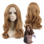 M3GAN 2.0 Megan Cosplay Kost&uuml;&uuml;m Kleit T&uuml;drukud Naised Megan Kost&uuml;&uuml;m Populaarsed R&otilde;ivad Pruun &Uuml;htlane Kleit Komplekt T&auml;iskasvanutele Comic Con XL beige
