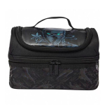 Smiggle Must R&uuml;&uuml;tel Seljakott Suure Mahutavusega Koolikott Lastele Teismelistele V&auml;ljas&otilde;itudeks Kerge Vastupidav Veekindel Black warrior portable meal bag (25*15.5cm)