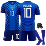 2026 MM Horvaatia v&otilde;&otilde;rsillevorm Modric 10 Laste jalgpallikomplekt Hingav Kiiresti kuivav jalgpallivorm 28