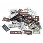 50 t&uuml;kki segatud DIY juuksepaela peapaela hobusesaba hoidja valmistamise tarvik as described