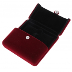 1-osalised ehete kinkekarbid k&auml;ev&otilde;ru kaelakee k&auml;ev&otilde;ru &uuml;he s&otilde;rmuse karbi jaoks Bracelet Box veinipunane v&auml;rv