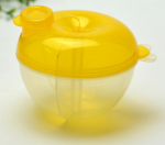 Beebi piimapulbri valemi dosaator toidukonteiner S&auml;ilitus S&ouml;&ouml;tmine Toidukarp 3 kiht kollane