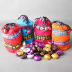 160g 4 erineva maitsega Hiina Yunnan Puer Puerh tee kinkekott Mini Tuocha 160g