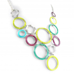 NOA [H4700] &ndash; disainerkaelakee &bdquo;Les Acidul&eacute;s&rdquo;, roheline lilla roheline