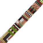 Les Tr&eacute;sors De Lily [L5782] &ndash; etniline k&auml;ev&otilde;ru  Katmandou  roheline pruun roheline