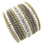 Les Tr&eacute;sors De Lily [N1177] &ndash; disainer k&auml;ev&otilde;ru  Katmandou  valgest kullast kuld