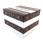 Les Tr&eacute;sors De Lily [P9416] - pruun beež 'Boho' ehtekarp - 11x9. 5x8 cm pruun